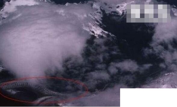 衛星拍到的真龍鳳凰